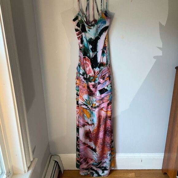 Emmanuela Maxi Layered Strappy Dress, S - Picture 8 of 9